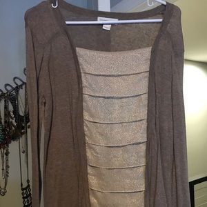 Christopher Banks Long Sleeve Sparkle Shirt